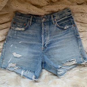 AGOLDE denim shorts